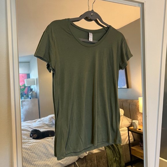 Alternative Apparel Short sleeve tee, Army Green - Picture 2 of 8